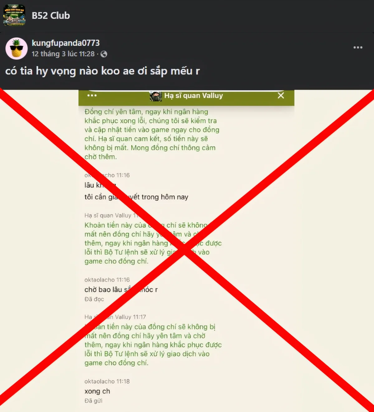 Phân tích trò truyền thông bẩn của đối thủ B52Club